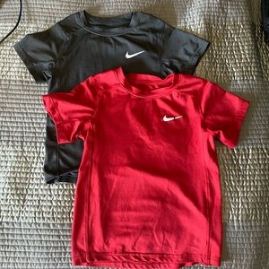 Nike fitted dry fit shirts